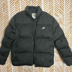 Nike Black Jacket with Logo